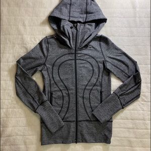 Lululemon Long Body High Neck Running Hoody SZ 4